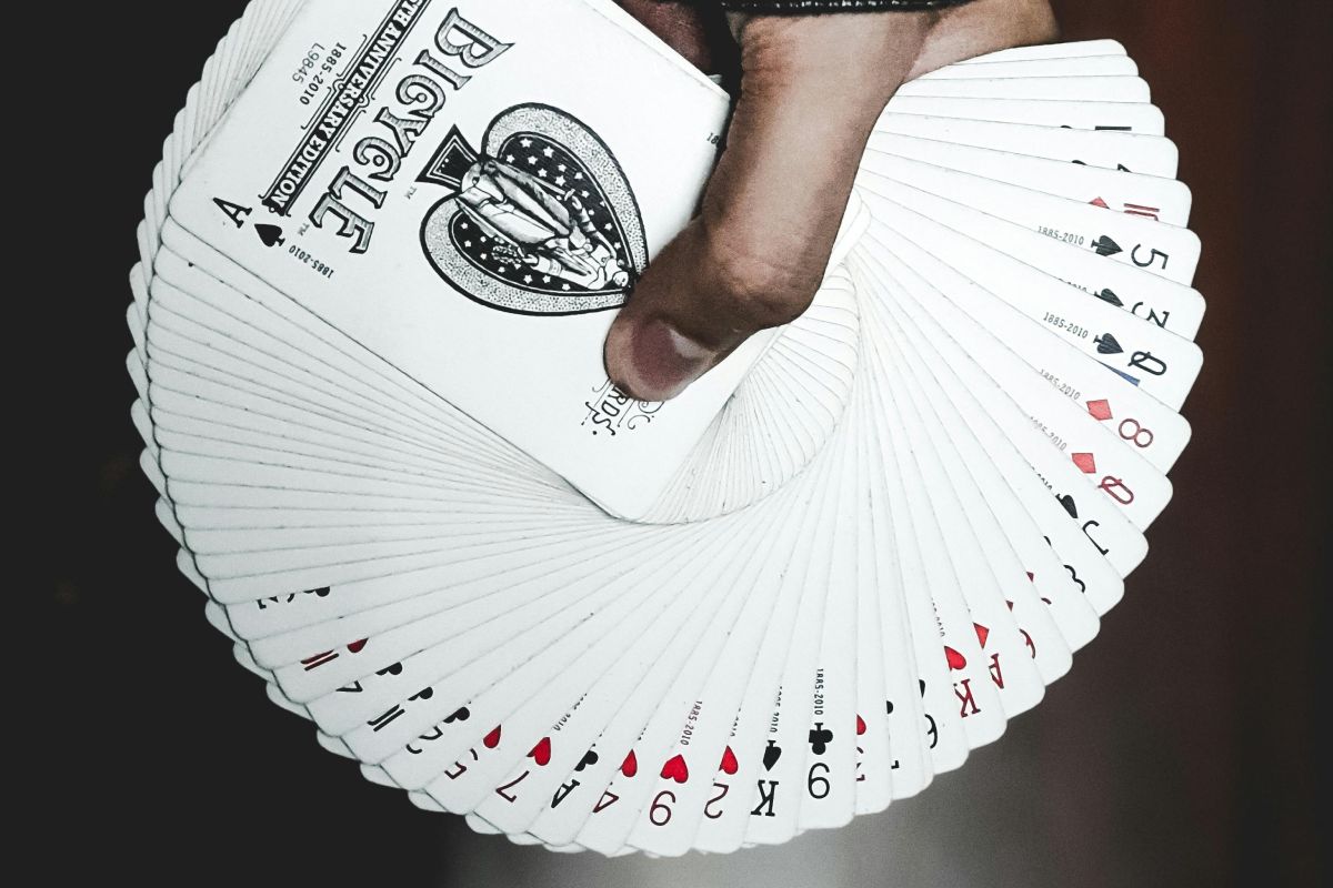 Evantai carti de joc